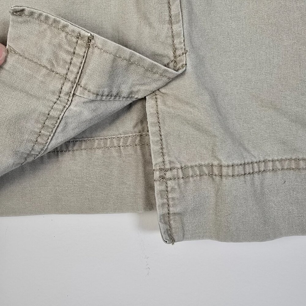 Gap Khaki Skirt Womens Size 12 Tan School Girl Light Academia Casual Minimalist - Picture 7 of 10